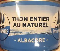 Mängden socker i thon entier au naturel