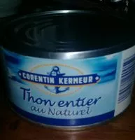 Mängden socker i Thon entier au naturel