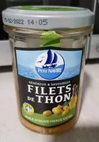 Mängden socker i Filets de thon à huile d'olive vierge extra