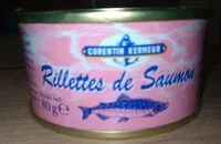 Mängden socker i Rillettes de saumon