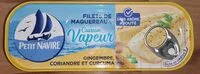 Mängden socker i Filets de maquereaux cuisson vapeur