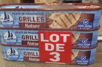 Mängden socker i Filet de maquereaux