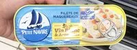 Mängden socker i Filets de maquereaux Vin blanc et aromates