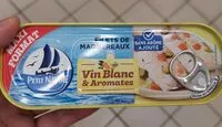 Mängden socker i Filet de maquereaux au vin blanc et aromates