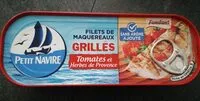 Mängden socker i Filet de maquereaux tomates et herbes de provences