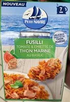 Mängden socker i Fusilli Thon Mariné