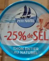 Mängden socker i Thon entier au naturel