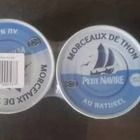 Mängden socker i Morceaux de thon