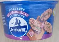 Mängden socker i Rillettes de maquereaux aux échalotes