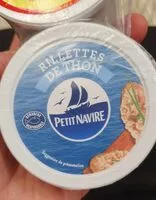 Mängden socker i Rillettes de thon