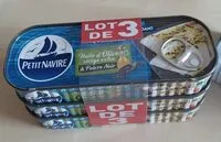 Mängden socker i Maquereaux Huile d'olive vierge extra & Poivre Noir