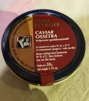 Mängden socker i Caviar