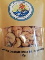 Mängden socker i Noix de cajou romarin et sel de guerande