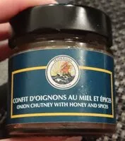 Mängden socker i Confie d'oignons au miel et épices