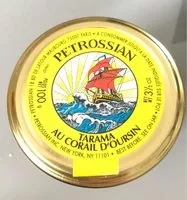 Mängden socker i Tarama au corail d’oursin