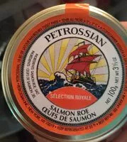 Mängden socker i Œuf de saumon