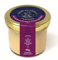 Mängden socker i Tarama au saumon fumé et fromage frais