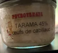 Mängden socker i Tarama