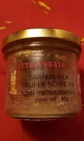 Mängden socker i Tarama à la truffe noire