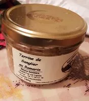 Mängden socker i Terrine de sanglier au romarin