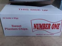 Mängden socker i Sweat Plantain Chips.