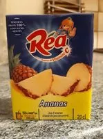 Mängden socker i Jus d'ananas a base de jus concentré