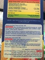 Mängden socker i Rea orange banane cerise