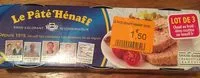 Mängden socker i Pate Porc Henaff 3 X 78G
