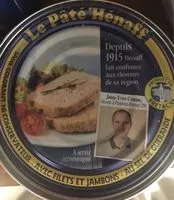 Mängden socker i Le pâté de porc Hénaff