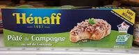 Mängden socker i Pâté de campagne au sel de Guérande