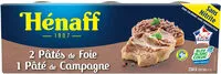 Mängden socker i 2 Pates De Foie + 1 Pate De Campagne
