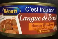 Mängden socker i Langue de boeuf - Sauce madère au sel de Guérande