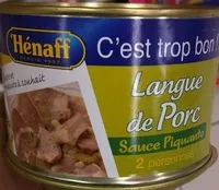 Mängden socker i Langue de Porc Sauce Piquante