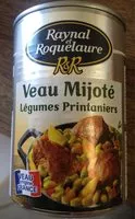 Mängden socker i Veau mijote