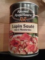 Mängden socker i Lapin Rôti aux 2 Moutardes