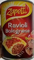 Mängden socker i Ravioli Bolognese