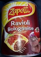 Mängden socker i Ravioli Bolognaise