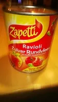Mängden socker i Ravioli Pur Boeuf