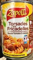 Mängden socker i Torsades aux Fricadelles sauce tomate cuisinée