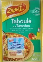 Mängden socker i Taboulé aux Tomates