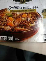 Mängden socker i Lentilles cuisines aux émincés de canard