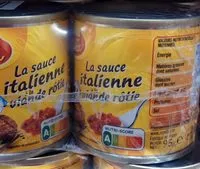 Mängden socker i La sauce italienne à la viande rôtie (3 x 3021690017670)