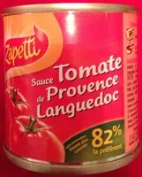 Mängden socker i Sauce Tomate de Provence Languedoc