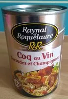 Mängden socker i Coq Au Vin, Pâtes Et Champignons Raynal Et Roquelaure