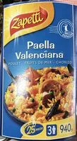 Mängden socker i Paella Valenciana