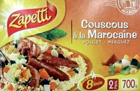 Mängden socker i Zapetti couscous à la Marocaine