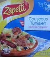Mängden socker i Coucous Tunisien