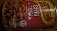 Mängden socker i Chili con carne au bœuf