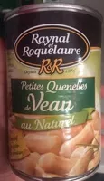 Mängden socker i Petite quenelles de veau