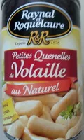 Mängden socker i Petites Quenelles de Volaille au Naturel